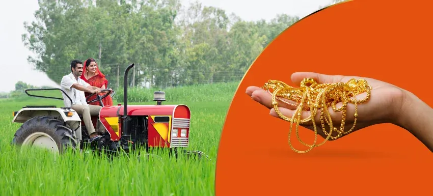 Agriculture Gold Loan For  farmers
