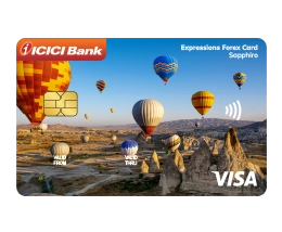 Expressions Sapphiro Forex Card